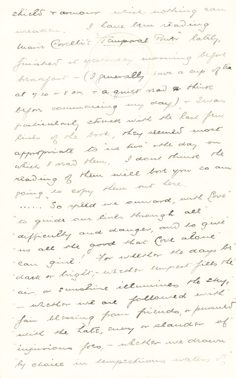 Letter from William Colbeck to Edith Robinson DUNIH 1.007