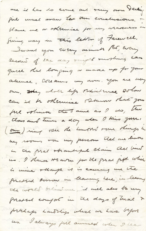 Letter from William Colbeck to Edith Robinson DUNIH 1.011