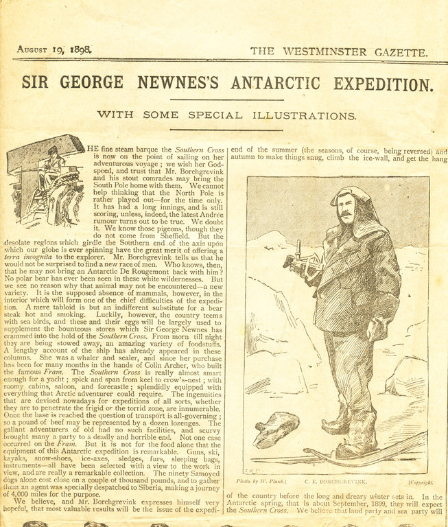 Sir George Newnes Antarctic Expedition - Southern Cross DUNIH 1.046