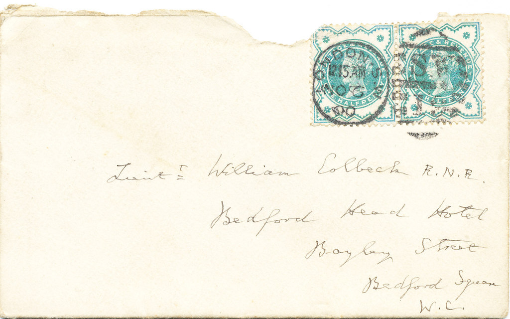 Envelope containing letter from Sir Clements Markham DUNIH 1.083