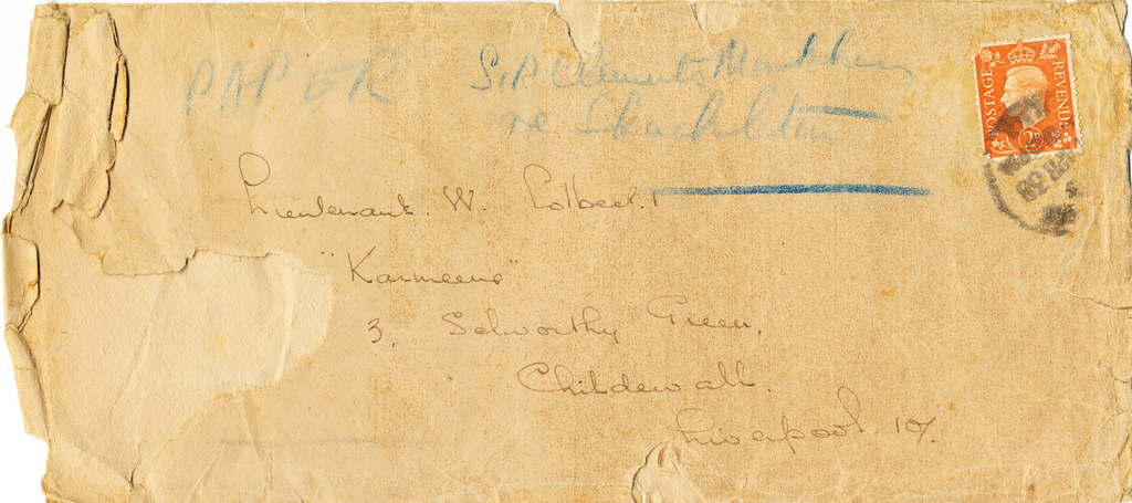Envelope: 'Paper: Sir Clements Markham re Shackleton' DUNIH 1.098