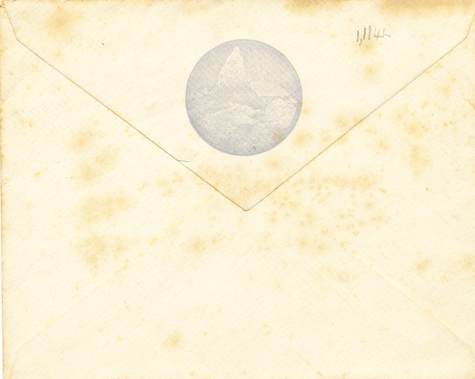 Envelope bearing Morning design DUNIH 1.114