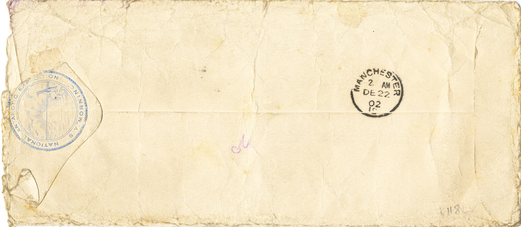 Envelope containing a letter to Edith Robinson DUNIH 1.118