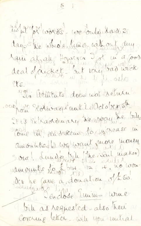 Letter to William Colbeck DUNIH 1.135