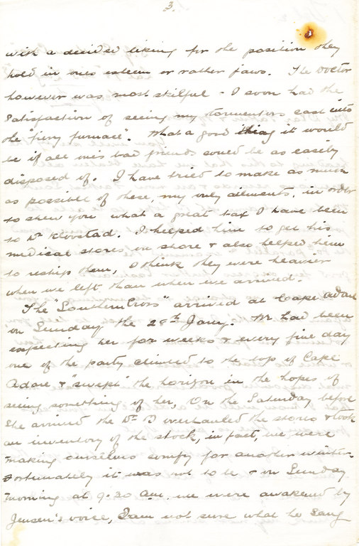 Letter and diary extracts sent to Colbeck's parents DUNIH 1.152