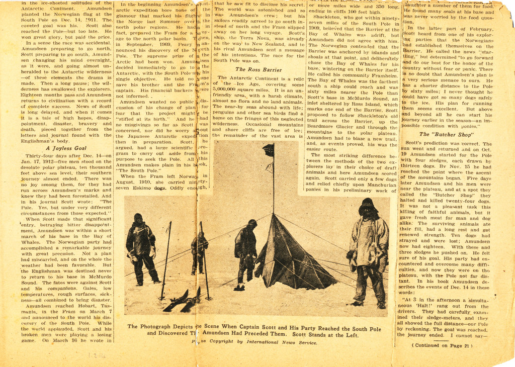 Cutting, New York Times re looking back on expeditions DUNIH 1.214