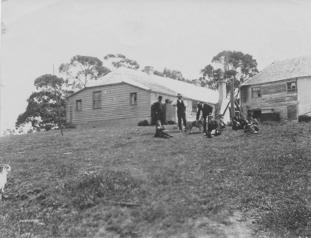 Side of cook-house in Tasmania DUNIH 1.353
