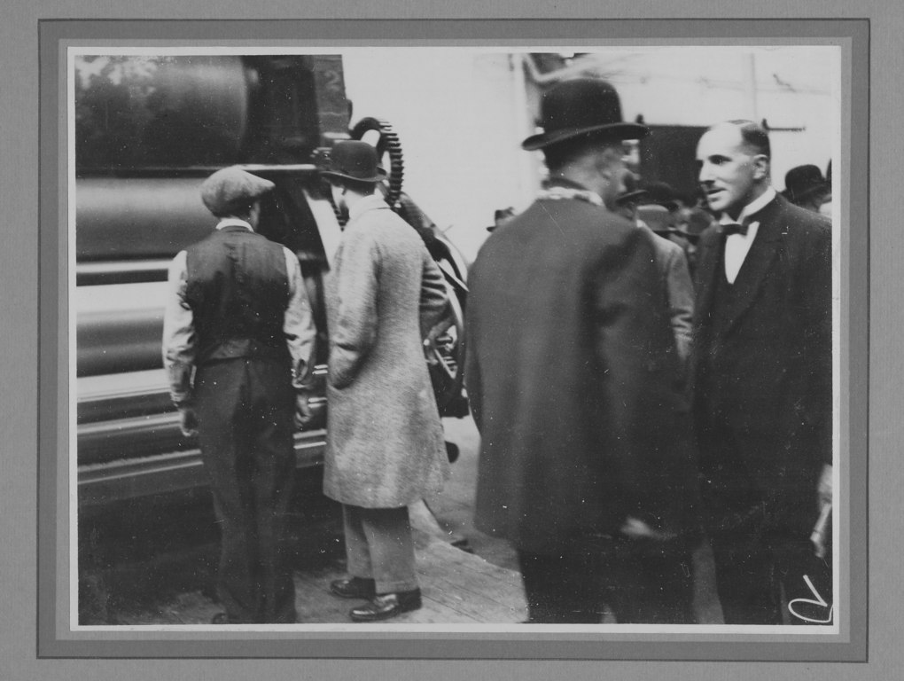 Prince of Wales visit to Ashton Works, 1923 DUNIH 113.23