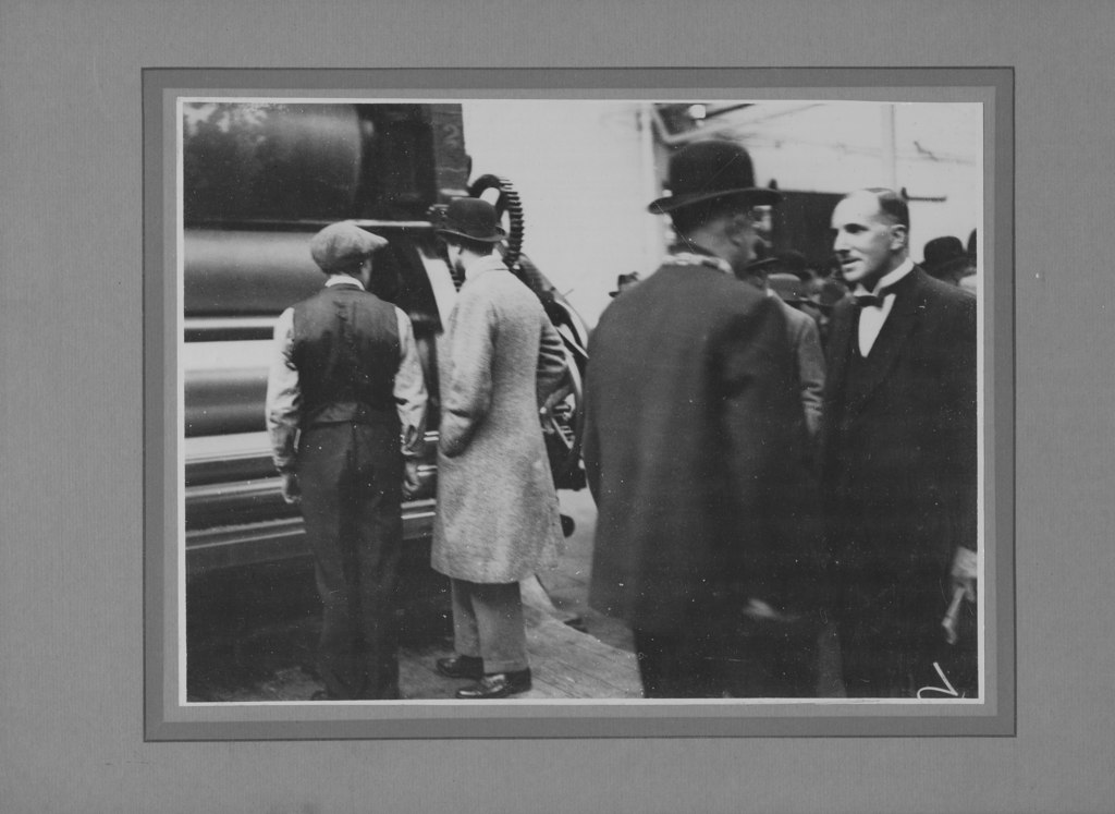 Prince of Wales visit to Ashton Works, 1923 DUNIH 113.24