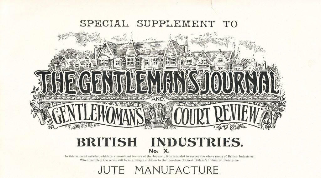 Gentleman's Journal and Gentleman's Court Review re Sir James Caird DUNIH 113.7