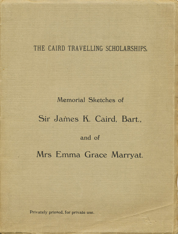 Memorial sketches of Sir James K Caird-Bart DUNIH 113.8