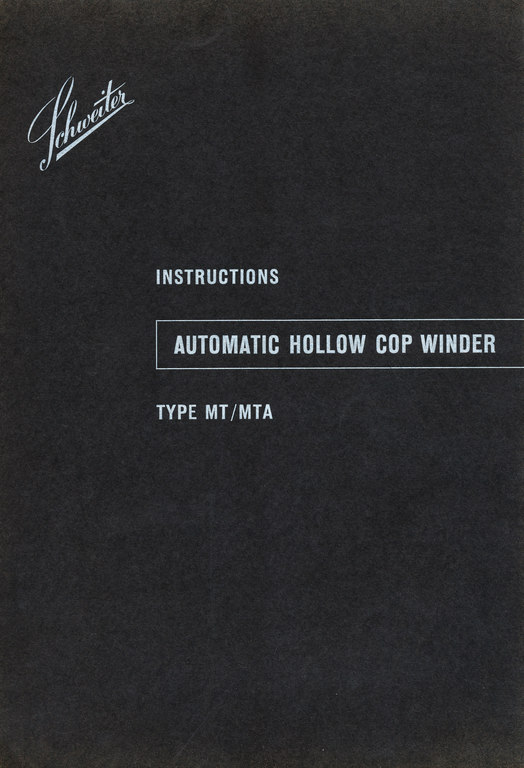 Instructions, copwinder DUNIH 134