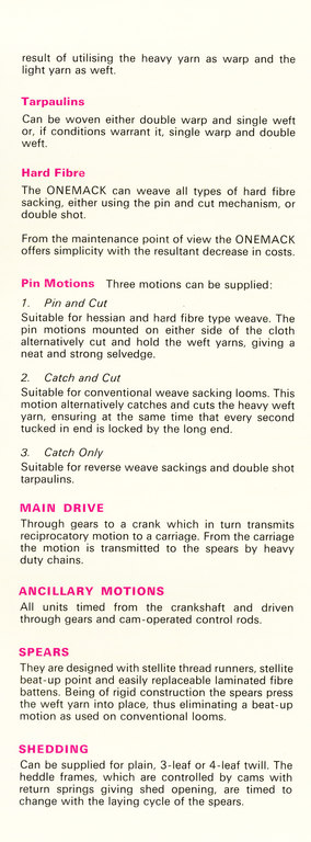 S 4 Series of Looms Booklet DUNIH 144.18