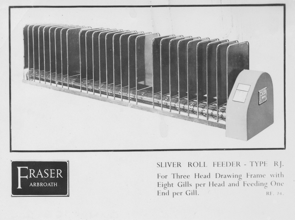 Sliver roll feeder DUNIH 166.2