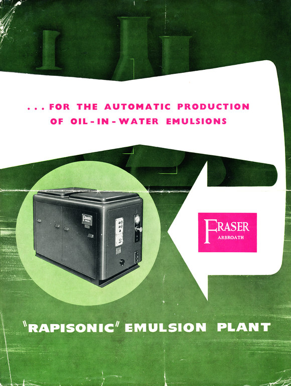 "Rapisonic" Emulsion Plant DUNIH 180.5
