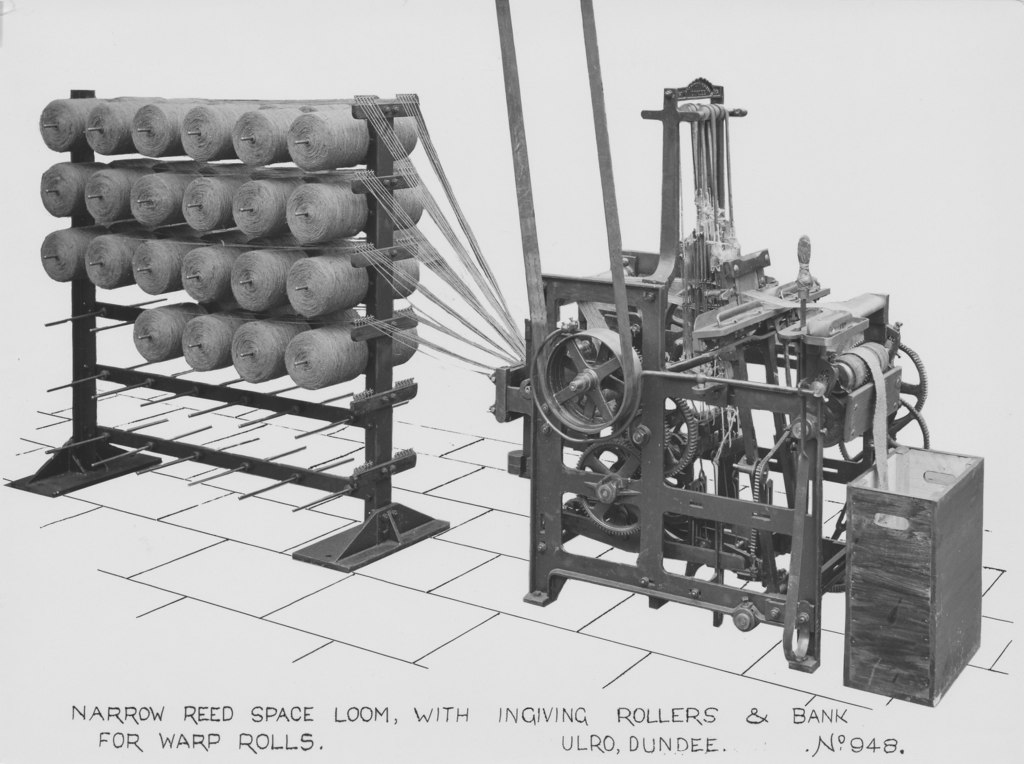 Narrow reed space loom, ULRO No. 948. DUNIH 194.14