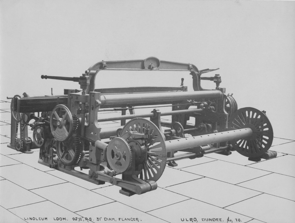 Textile Machinery - Linoleum Loom DUNIH 2005.8.3