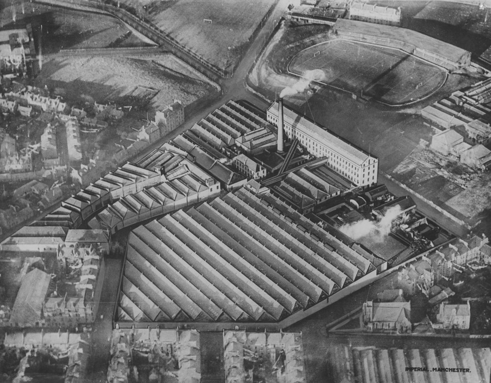 Aerial photograph of Bowbridge Works. DUNIH 2006.1.42.11