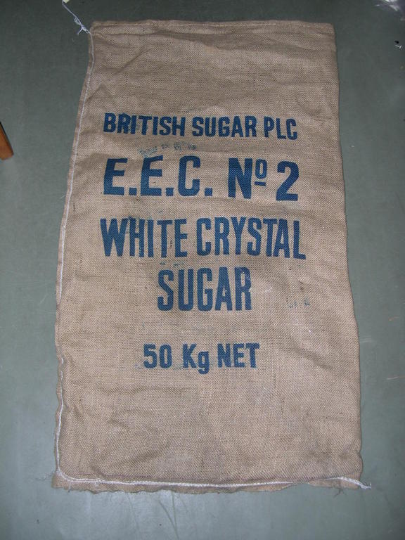 Jute Sack, British Sugar DUNIH 2007.46