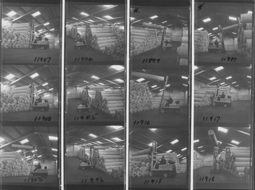 Contact sheet of Camperdown cloth warehouse DUNIH 2008.106.16