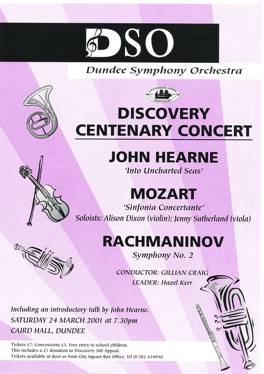 Dicovery Centenary Concert DUNIH 2010.46.2