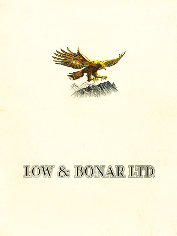 Catalogue, Low & Bonar Ltd. DUNIH 254
