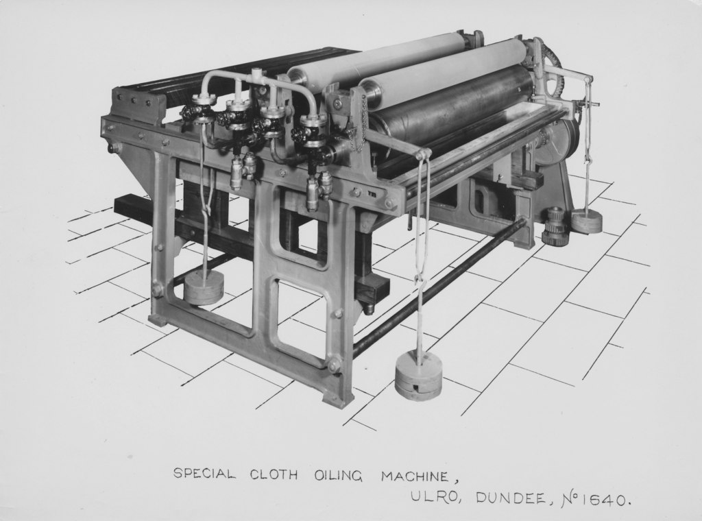 ULRO - Special cloth oiling machine DUNIH 394.135