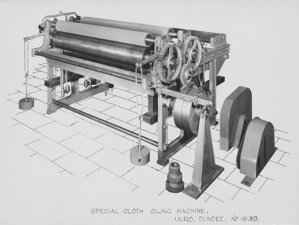 ULRO - Special cloth oiling machine DUNIH 394.136