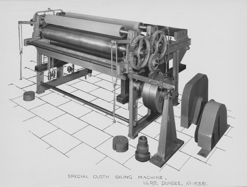 ULRO - Special cloth oiling machine DUNIH 394.137