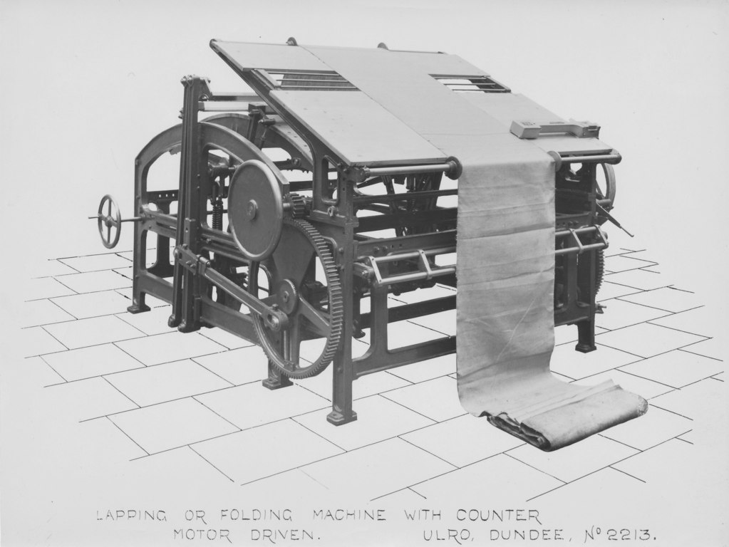 ULRO - Lapping or folding machine DUNIH 394.177