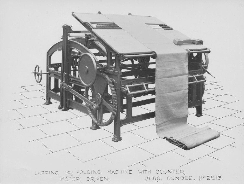 ULRO - Lapping or folding machine DUNIH 394.178