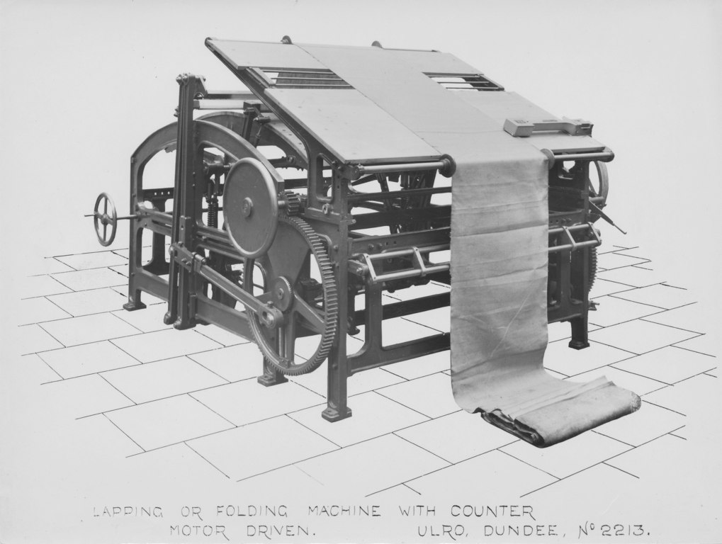 ULRO - Lapping or folding machine DUNIH 394.179