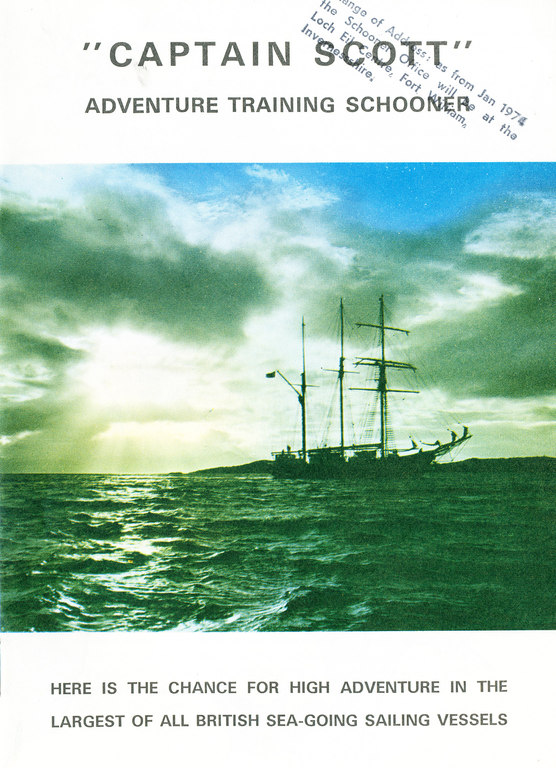 Captain Scott adventure training schooner DUNIH 4.25
