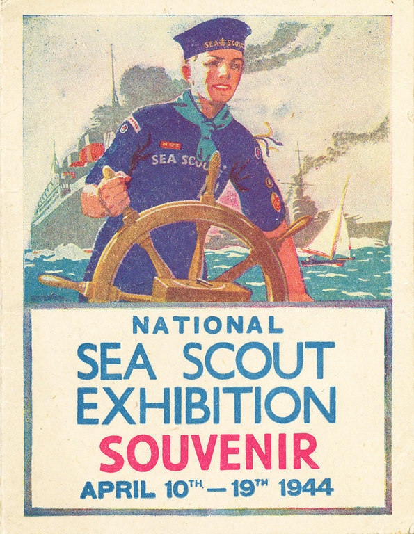 Sea Scouts Exhibition Souvenir Card DUNIH 406.1