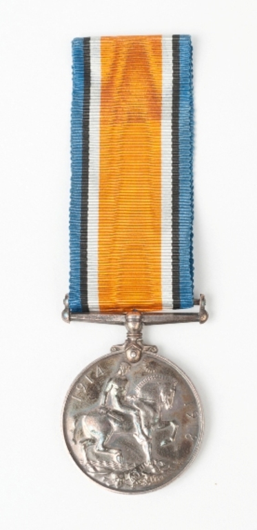 Thomas Whitfield\'s British War Medal 1914-1918 DUNIH 430.6