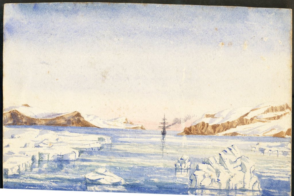 SS Arctic watercolour DUNIH 444.5