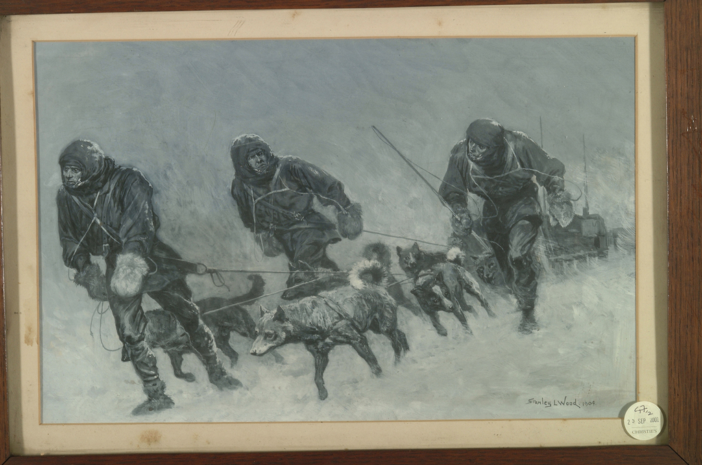 Southern Party Sledging, Stanley L. Wood DUNIH 445.1