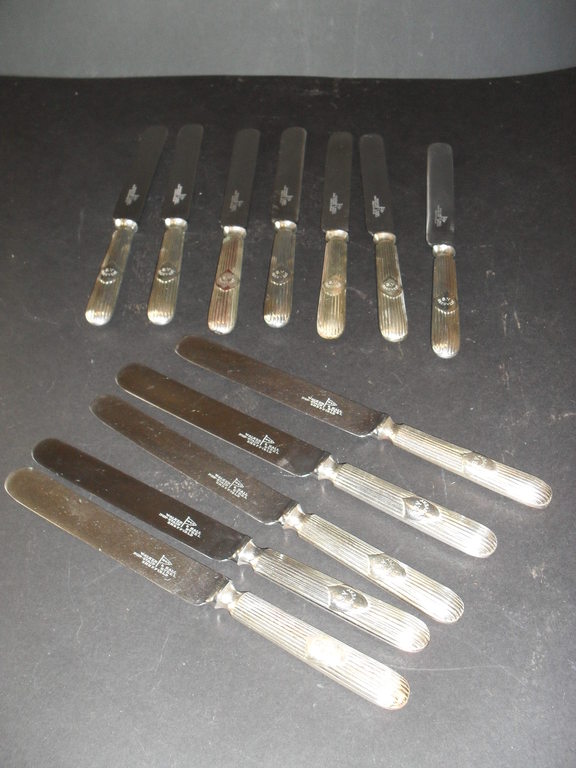 12 Dinner Knives relating to BANZARE DUNIH 516.7