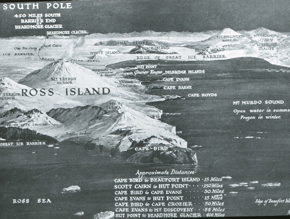Illustration showing the locality of Ross Island ROY.30.2.12