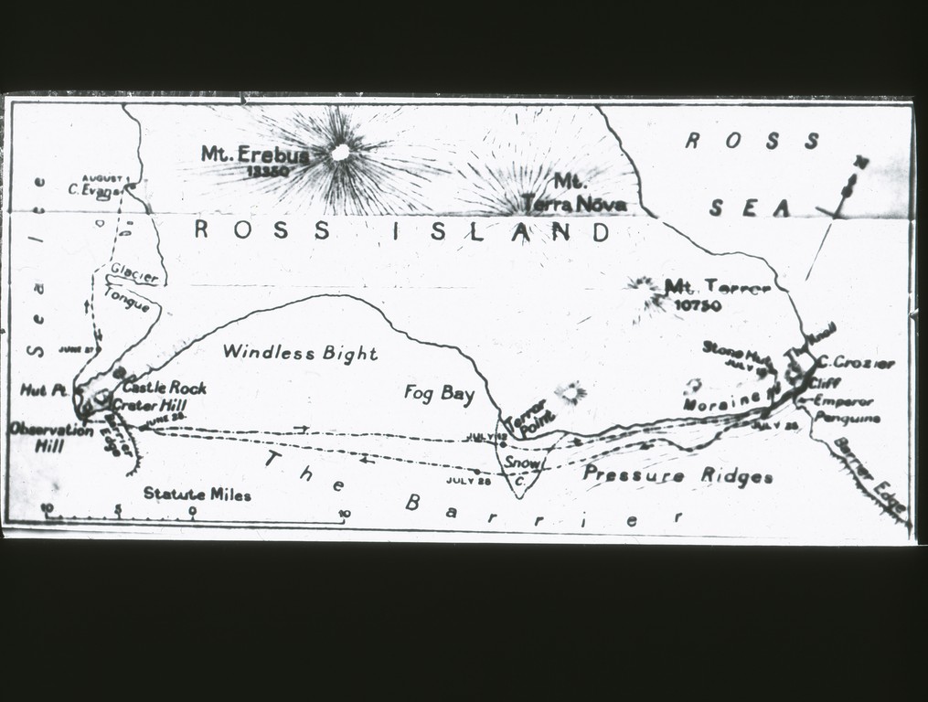 Map of Ross Island and Ross Sea ROY.30.2.7