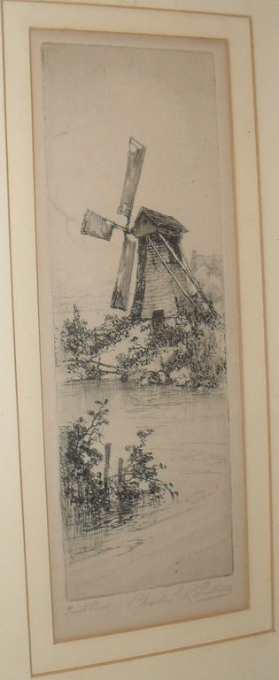 Etching of Windmill DUNIH 448.12
