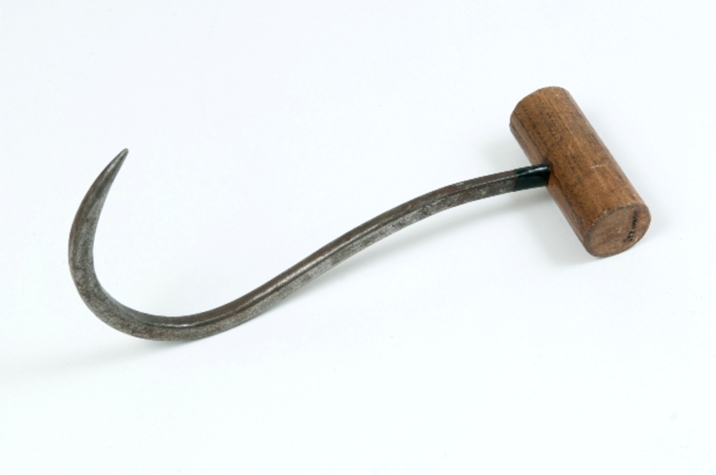 Jute bale hook in Jute/tools at Dundee Heritage Trust