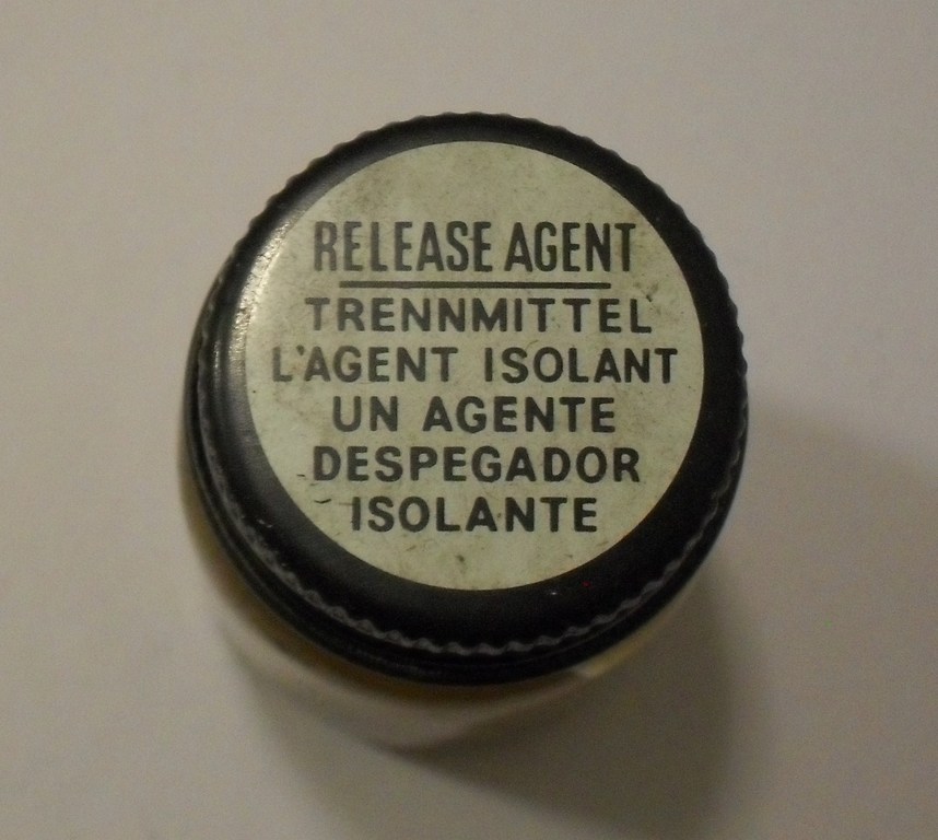 Jar labelled "Release Agent" DUNIH 2007.43.4