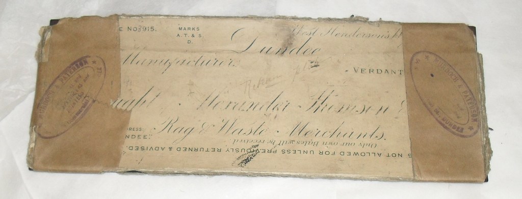 Fro forma printing plate for Alexander Thomson, & Son DUNIH 2008.159.1