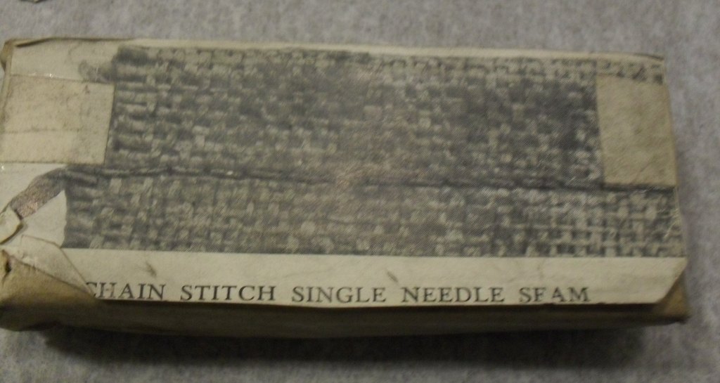 Wrapped printing block of chain stitch single needle seam DUNIH 284.66