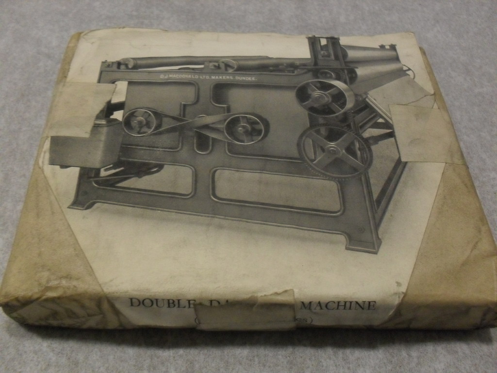Wrapped printing block of double ... machine DUNIH 284.68