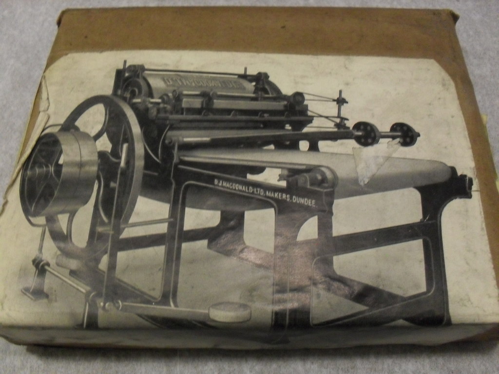 Wrapped printing block of sack printing machine DUNIH 284.72