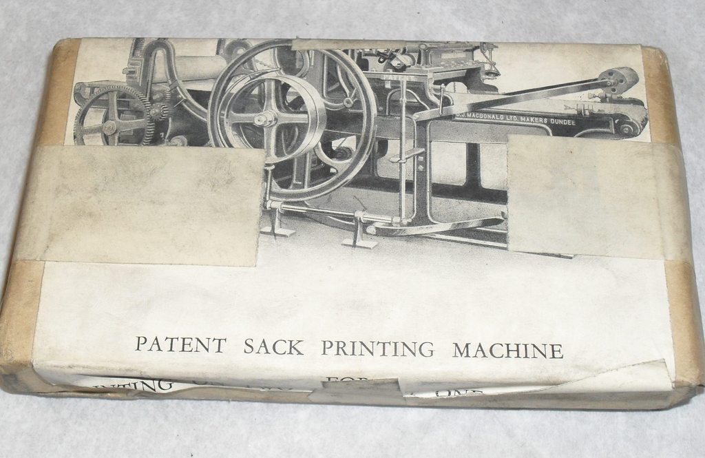 Wrapped printing block of sack printing machine DUNIH 284.83