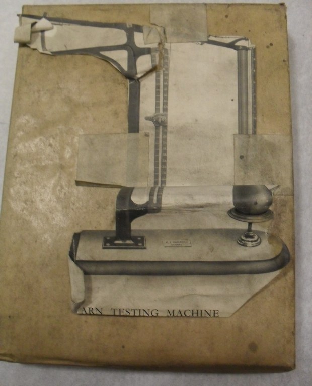 Wrapped printing block of yarn testing machine DUNIH 284.107