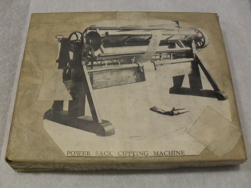 Wrapped printing block of power sack cutting machine DUNIH 284.113